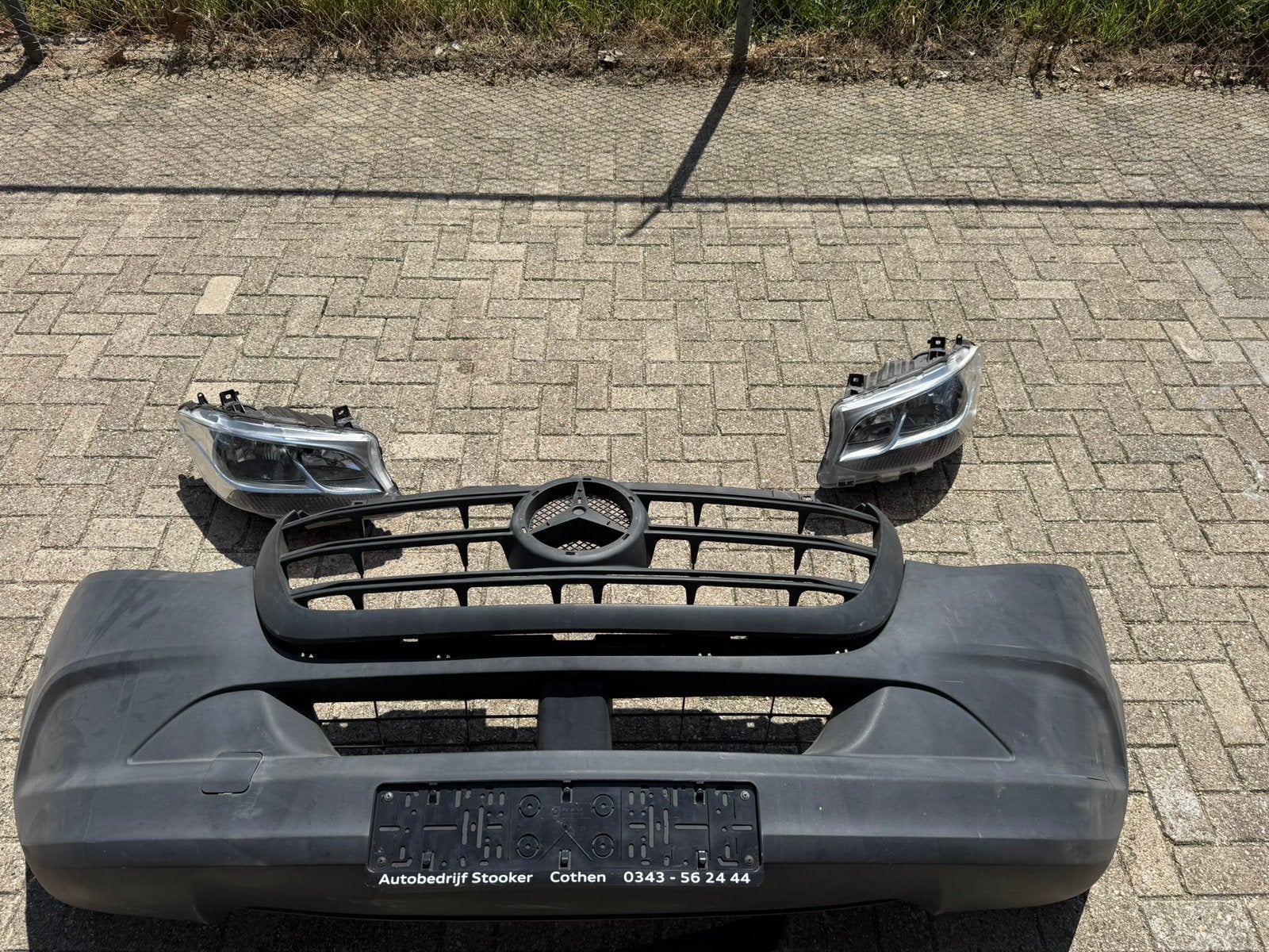 Bumper grill koplampen mercedes sprinter vanaf 2019, Auto-onderdelen, Carrosserie en Plaatwerk, Ophalen of Verzenden