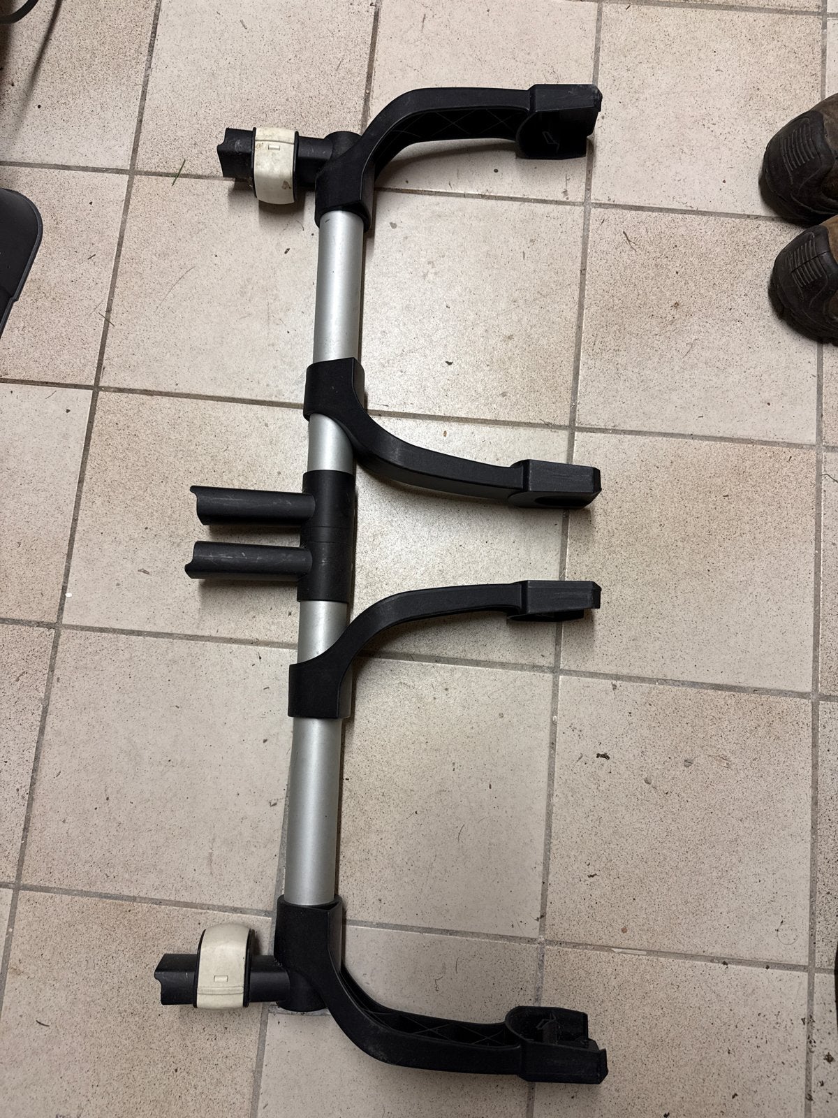 Bugaboo tweeling accessoires met Maxi-Cosi en reiswieg, Gebruikt, Ophalen, Kinderwagen, Duowagen