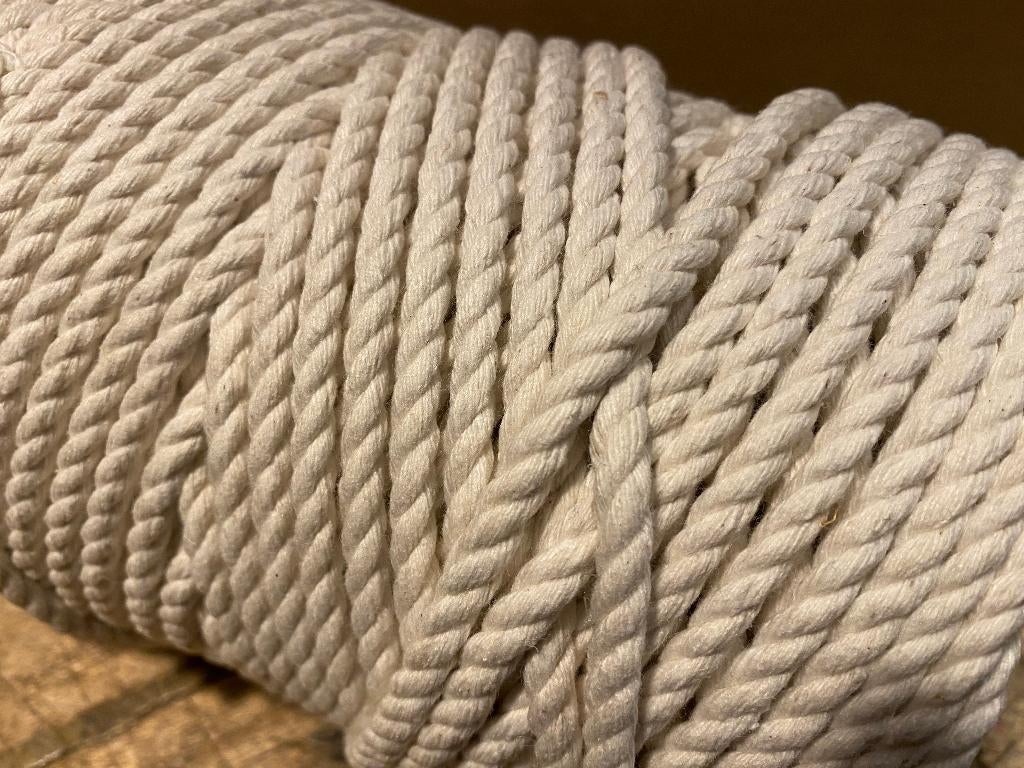TOUW KATOEN  5mm/100mtr  3-strengs, Ophalen, Overige typen