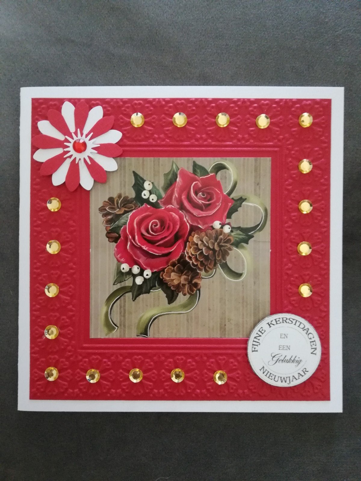 Kerst handgemaakte kaarten uitzoeken deel 1, Ophalen of Verzenden, Nieuw, Kerst