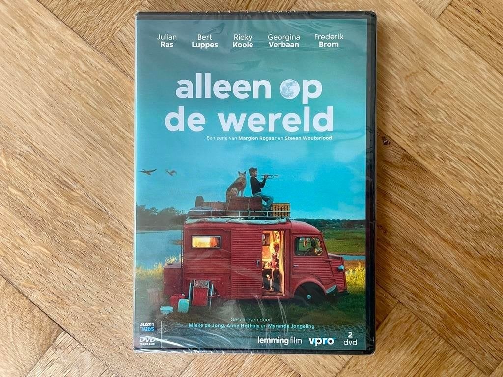 NIEUW: Alleen op de Wereld - VPRO Serie op DVD (met NL), Avontuur, Engels, Alle leeftijden, Nederlands