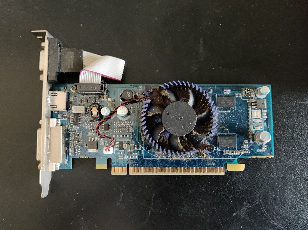 GeForce 9300GE 256MB DDR2 PCI-E [K497b] | 16-9, Gebruikt, HDMI, Ophalen of Verzenden, GDDR5