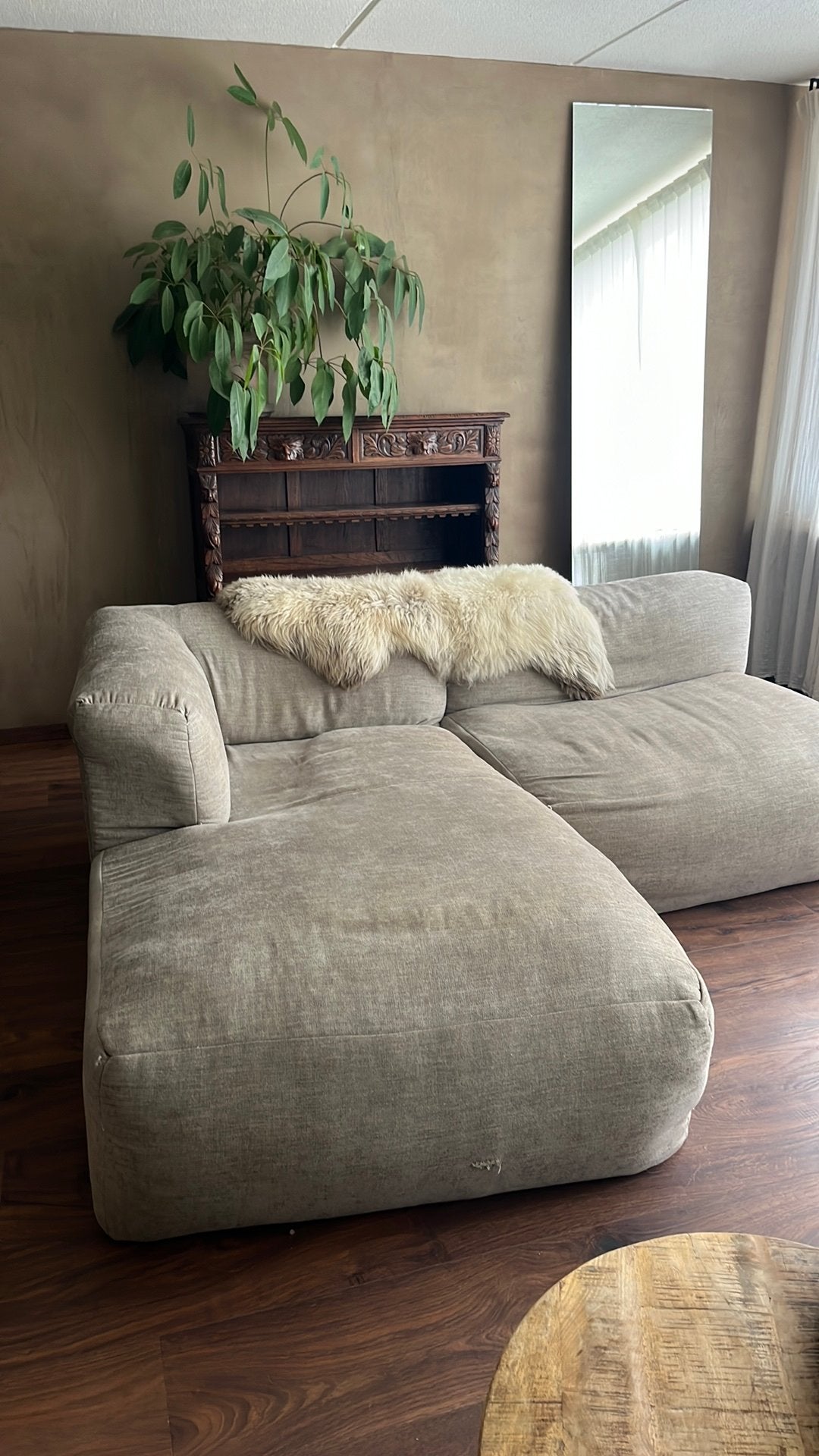 Woood modulaire couch Yent, Ophalen, Kunststof, Gebruikt, 150 cm of meer