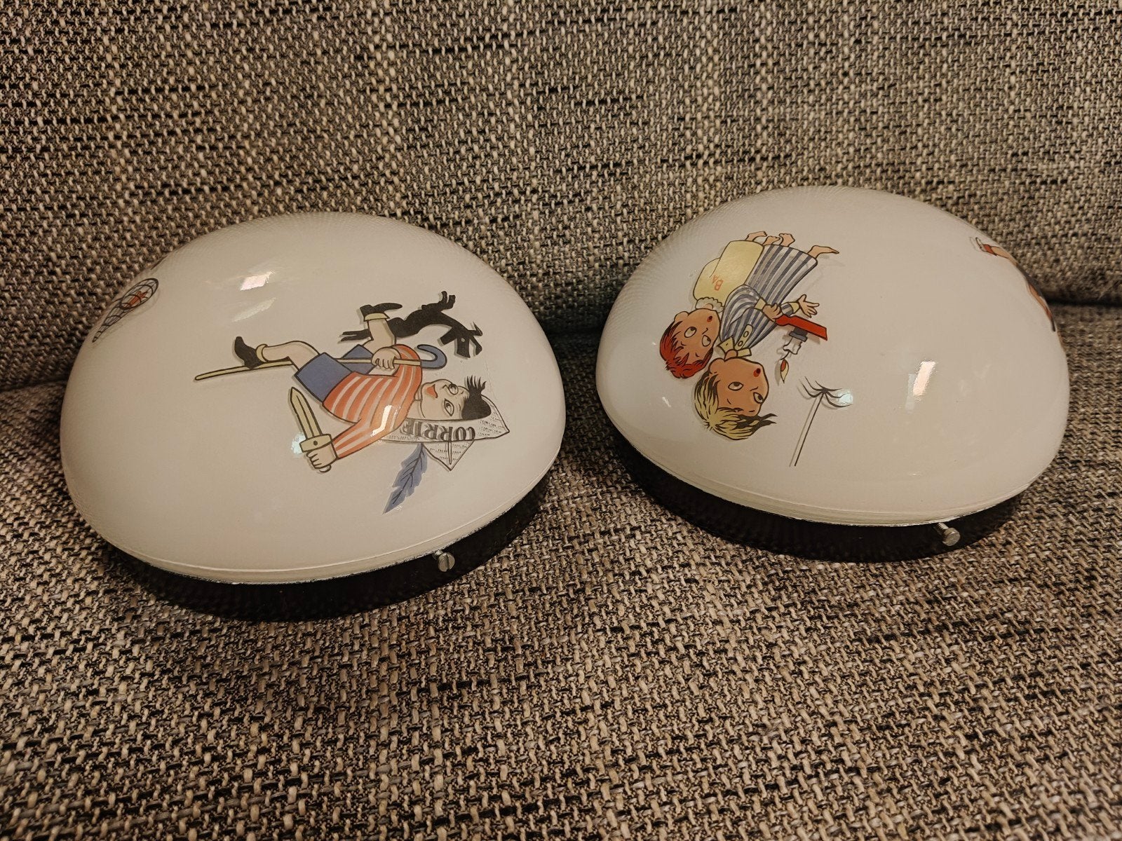 oude lampen,vintage,retro,kinderkamer, Verzenden, Gebruikt