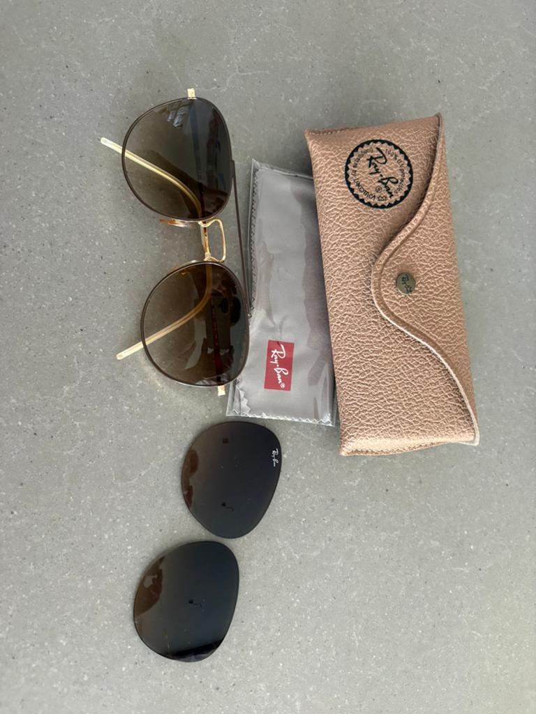 Originele dames ray ban, Ophalen of Verzenden, Zo goed als nieuw, Bruin, Ray-Ban