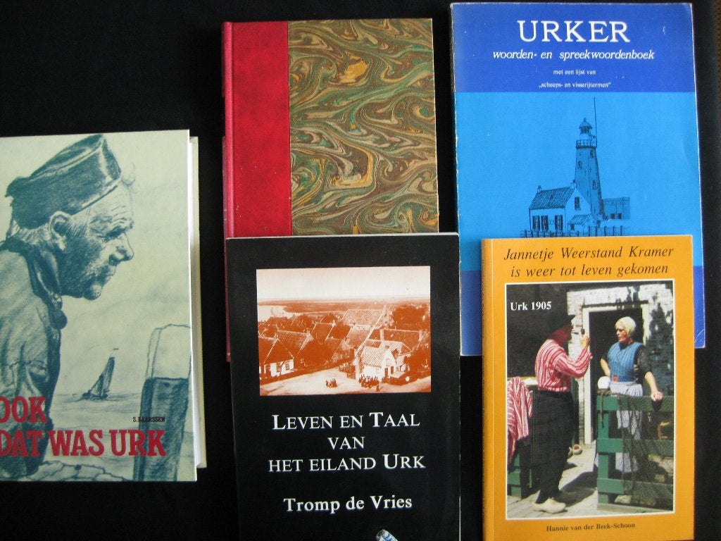 5 boeken over Urk, Ophalen of Verzenden, Gelezen