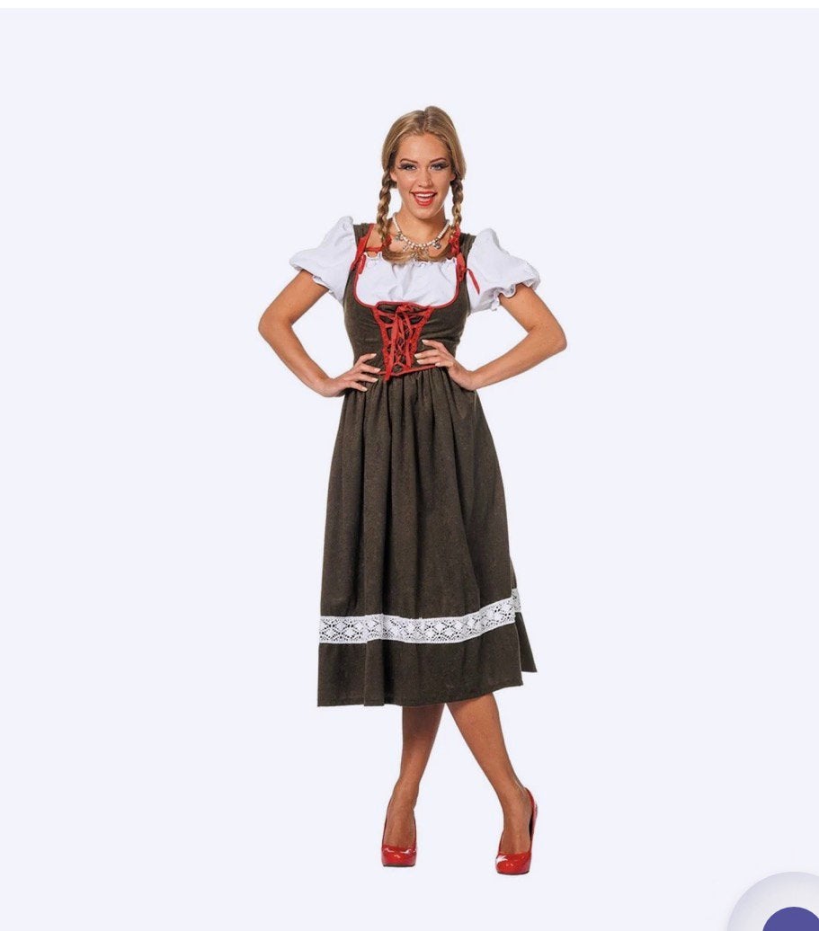 Oktoberfest- dirndl, Maat 38/40 (M), Nieuw, Ophalen of Verzenden, Overige thema's