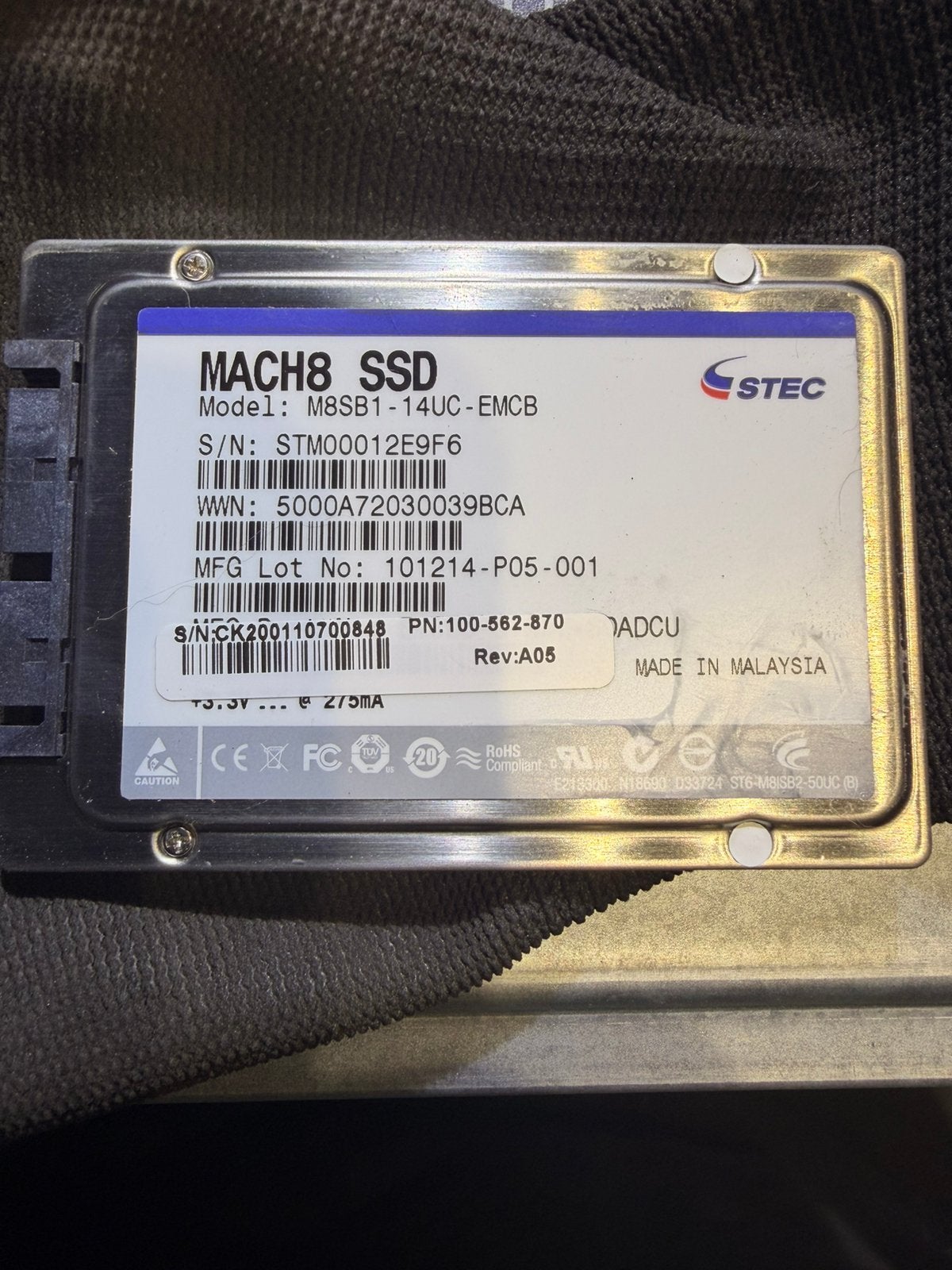 Ssd 2x, Computers en Software, Ophalen, Gebruikt