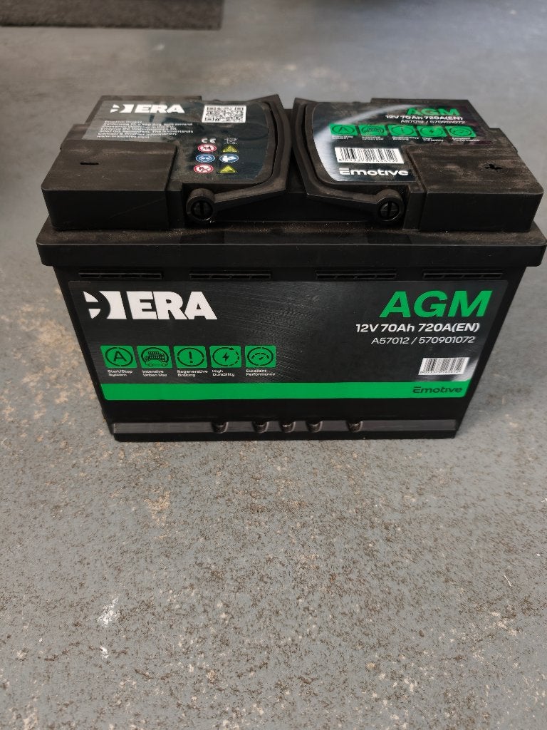 ERA AGM accu 12V 70Ah 720A, Ophalen, Nieuw
