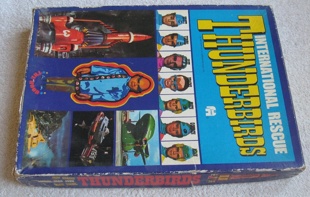 Thunderbirds International Rescue (spel, toebehoren + extra), Verzamelen, Ophalen of Verzenden, Gebruikt, Film, Overige typen