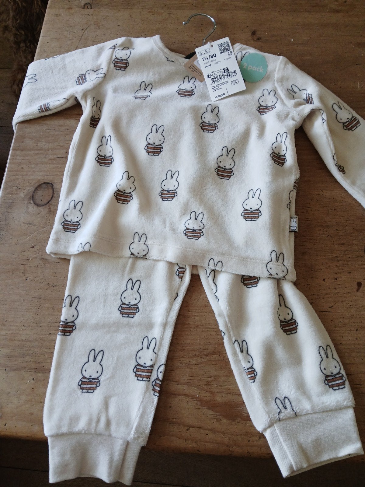 Nieuwe HEMA Nijntje Pyjama - Maat 74/80 (2-pack), Ophalen of Verzenden, Nieuw