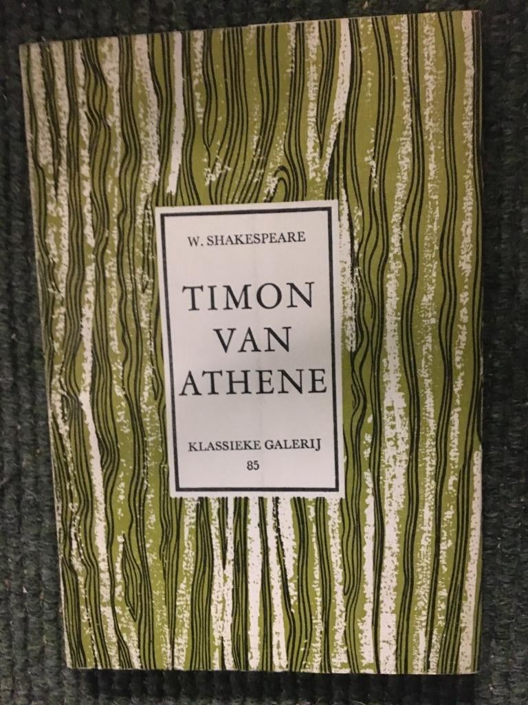 Timon van Athene ; door William Shakespeare #Toneel, Boeken, Kunst en Cultuur | Dans en Theater, Gelezen, Toneel, Ophalen of Verzenden