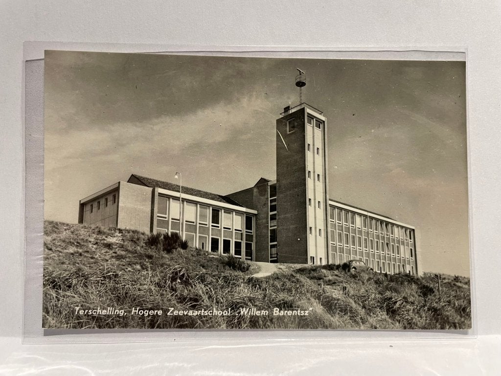 Terschelling - Hogere Zeevaartschool Willem Barentz, Ophalen of Verzenden, 1960 tot 1980, Ongelopen, Waddeneilanden
