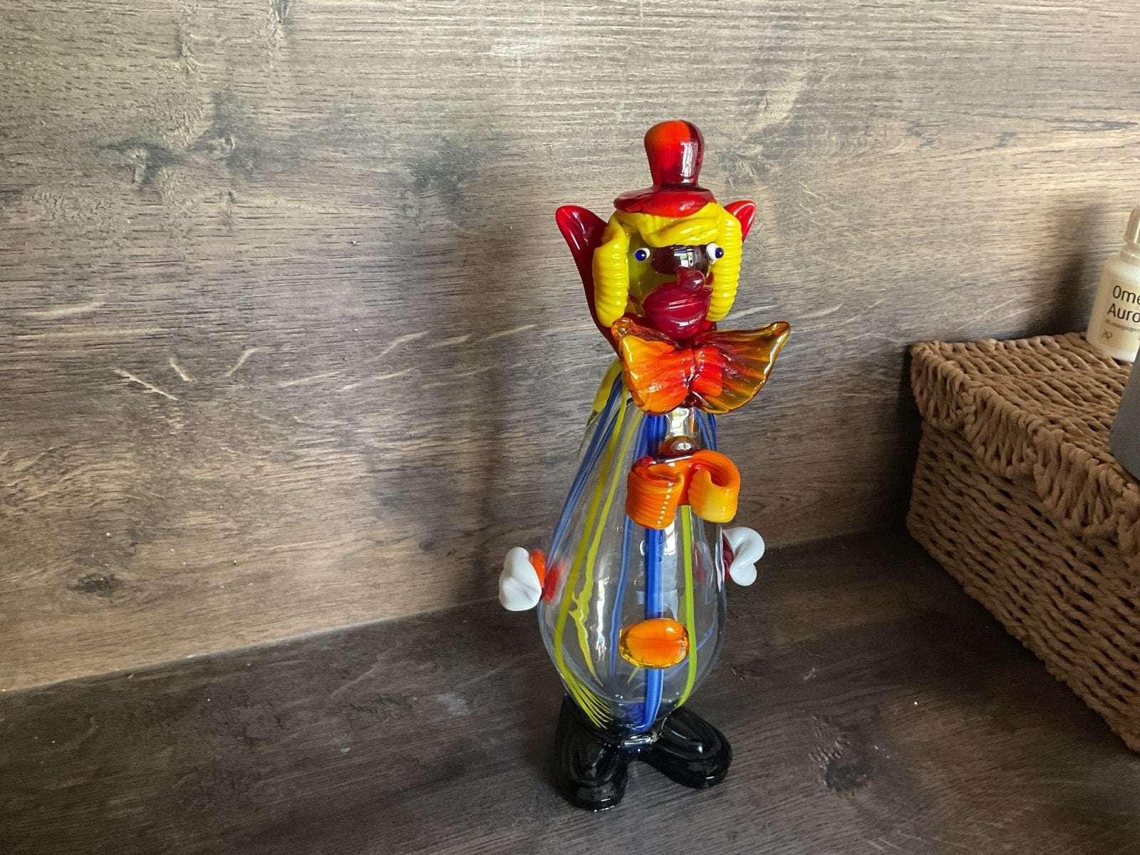 Prachtige Murano glazen clown - Handgemaakt kunstwerk, Ophalen