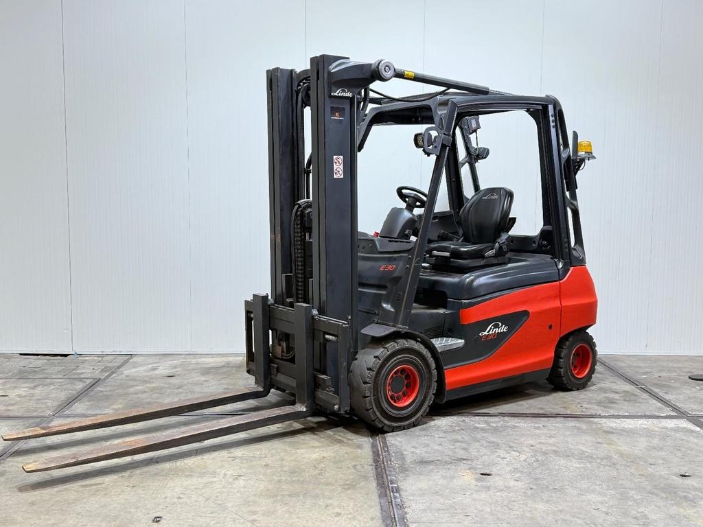 Linde E30 1670UUR Triplex 4,6M Freelift Sideshift HL1232, 3000 tot 4000 kg, Elektrisch, Heftruck, Linde