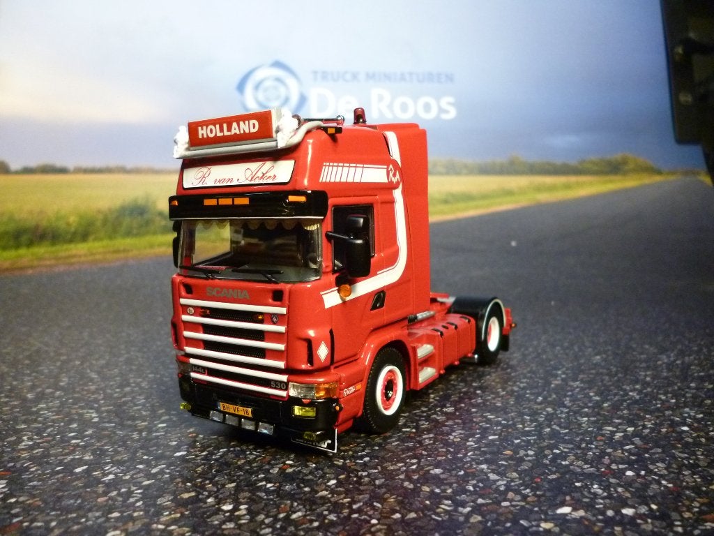 WSI Scania R4 R. van Acker met certificaat, Ophalen of Verzenden, Nieuw, Bus of Vrachtwagen, Wsi
