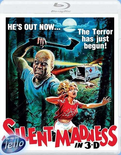 Blu-ray 3D: Silent Madness (1984 Belinda Montgomery) US nNLO, Ophalen of Verzenden, Nieuw in verpakking, Horror