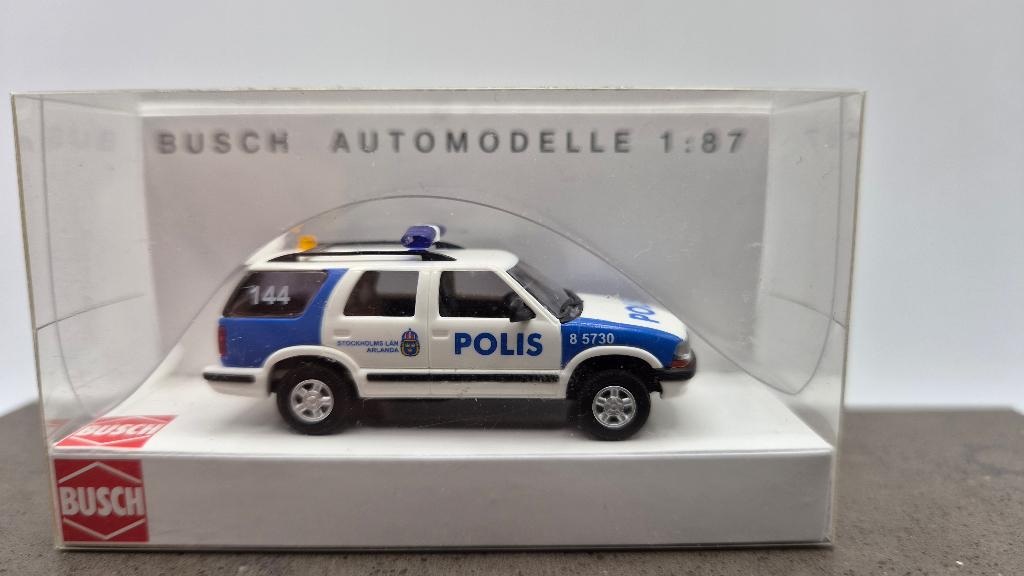 Chevrolet Blazer Polis, Hobby en Vrije tijd, Modelauto's | 1:87, Ophalen of Verzenden, Zo goed als nieuw, Auto, Overige merken