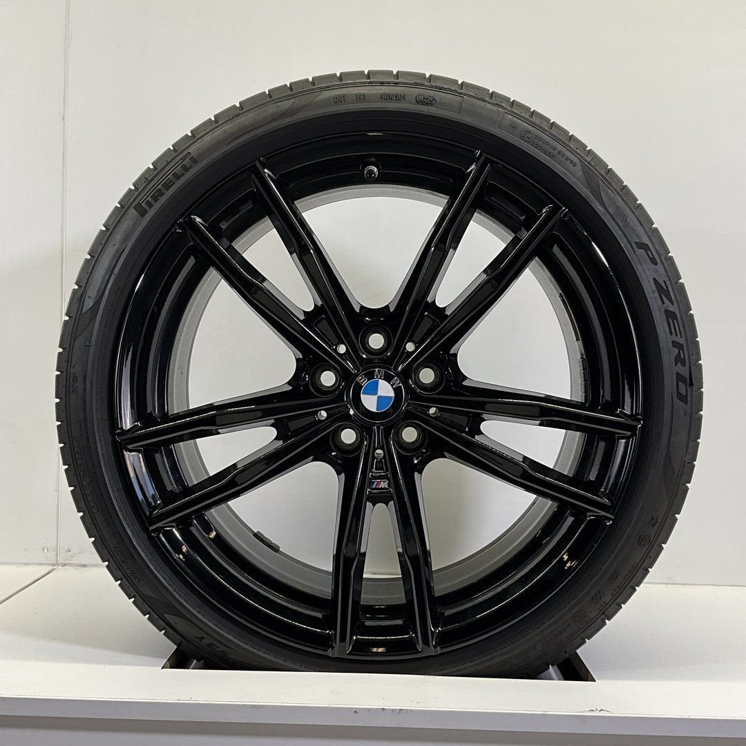 BMW 2 3 4 SERIE G20 G21 G22 G23 G42 BREEDSET VELGEN + ZOMERB, 19 inch, Gebruikt, -, -