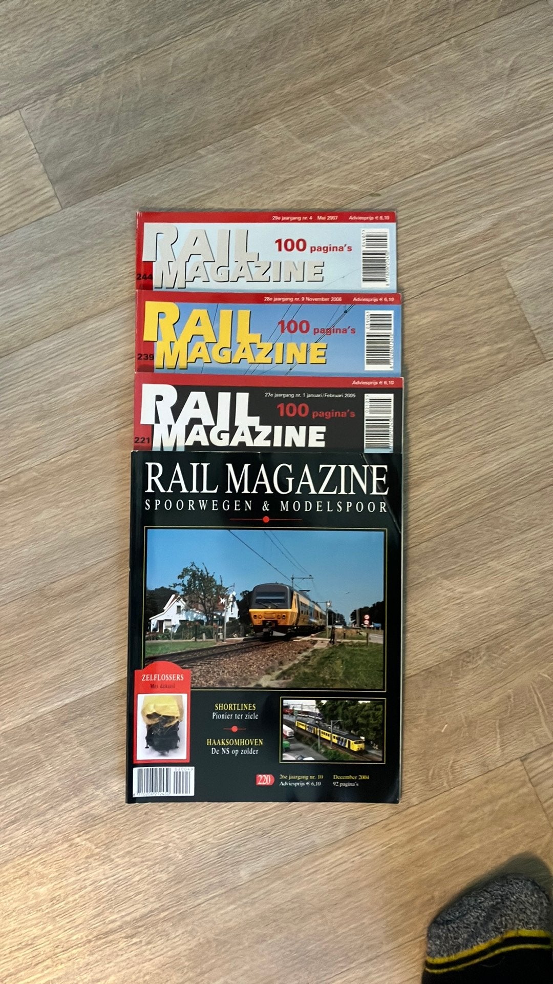 Gratis ophalen railmagazine 4 nummers, Ophalen, Boek, Tijdschrift of Catalogus, Zo goed als nieuw, Fleischmann