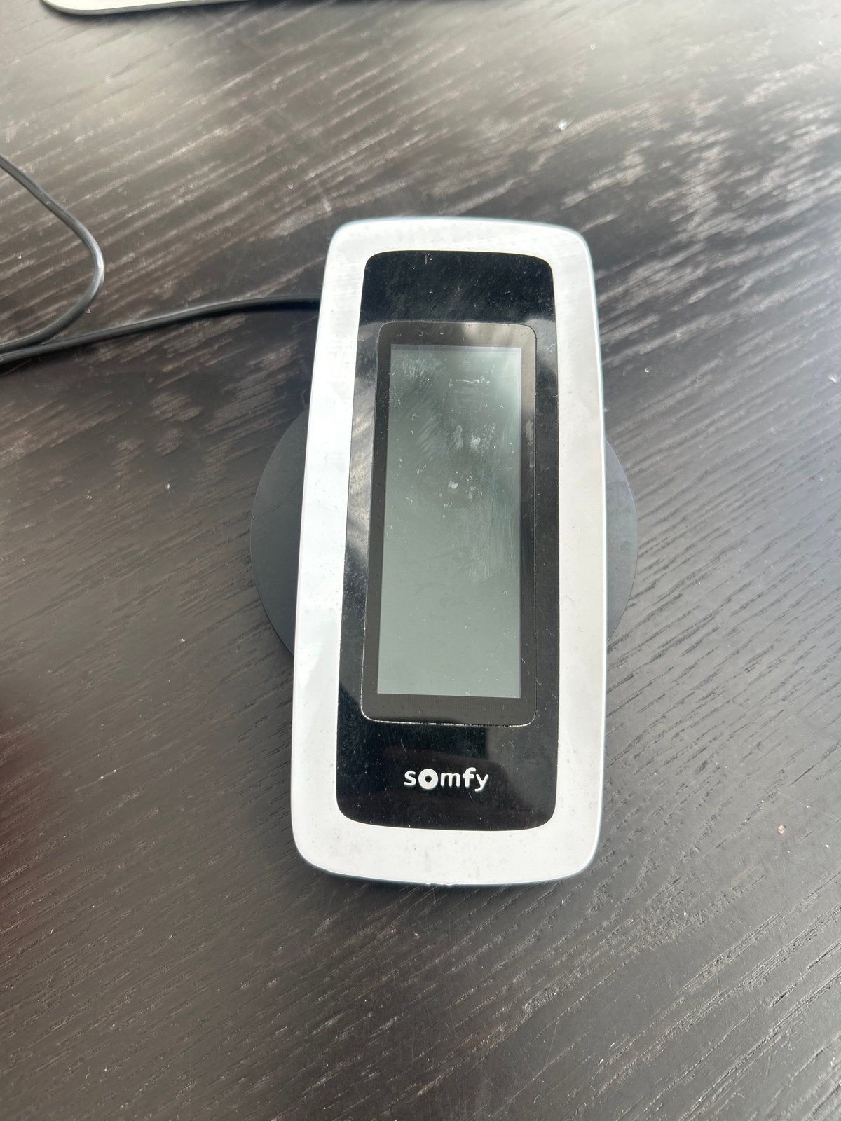 Somfy afstandsbediening met oplaadstation, Ophalen, Kunststof, Modern, Gebruikt