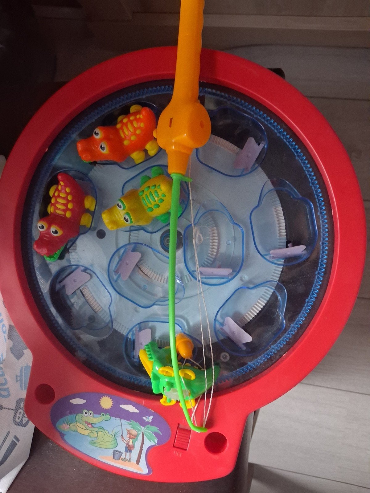 Vrolijk krokodillen visspel voor kinderen, Ophalen of Verzenden, Jongen of Meisje