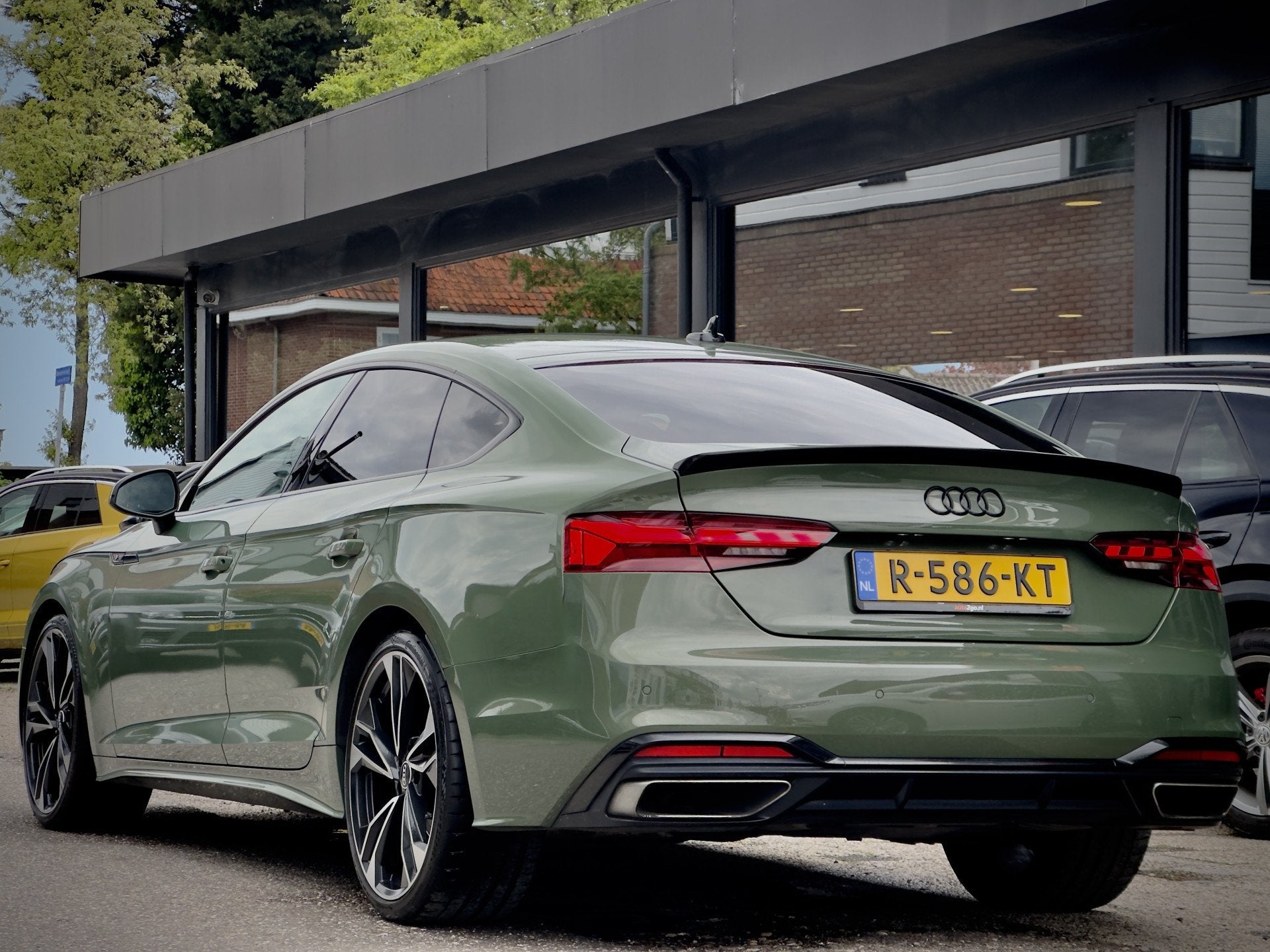 Audi A5 Sportback 35 TFSI AUT7 3X S-LINE EDITION NAVI DIGI-D, Gebruikt, 4 cilinders, Leder, 1485 kg