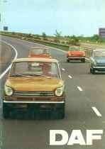 Daf range, 33 , 44, 46 of 55 brochure/auto folder '69 - '75, Ophalen of Verzenden, Zo goed als nieuw, Overige merken