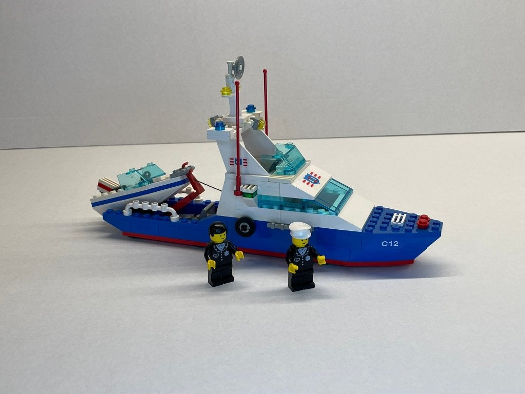 LEGO 6353 - Coastal Cutter - 100% compleet, Lego, Ophalen of Verzenden, Compleet, Complete set
