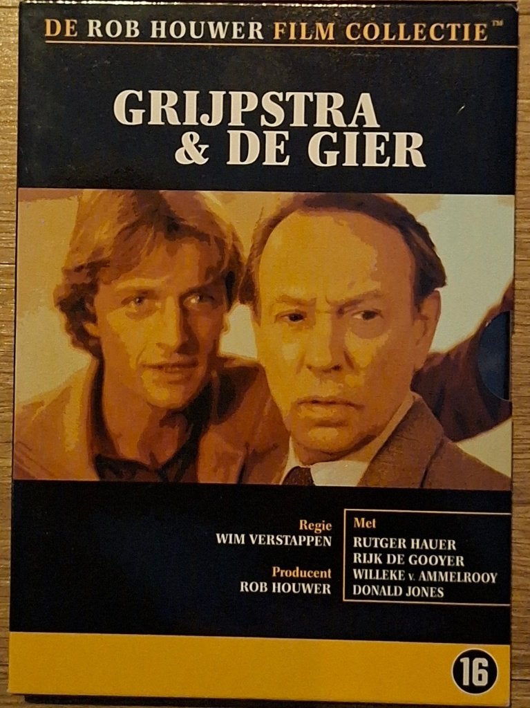 Grijpstra & De Gier (1979) DVD NL, Vanaf 18 jaar, Ophalen of Verzenden, Gebruikt, Filmhuis