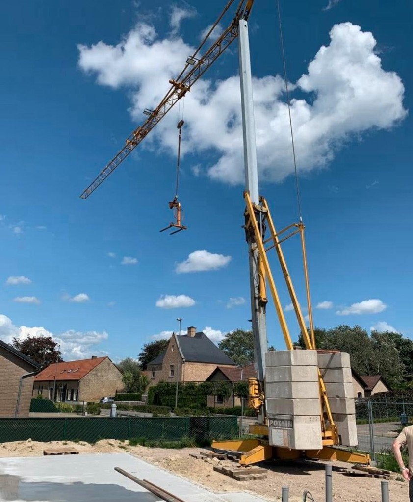 Bouwkraan Potain HD 21 A, Ophalen of Verzenden, Hijswerktuig