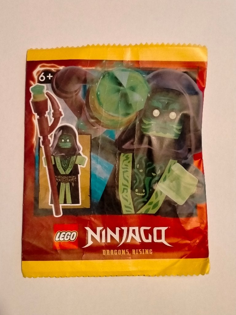 Lego Ninjago tovenaar staf figuur poppetje dragon's rising, Verzenden, Zo goed als nieuw