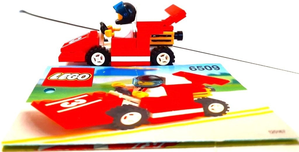 Lego Red Devil Racer 6509 (1991), Verzenden, Lego, Compleet, Zo goed als nieuw