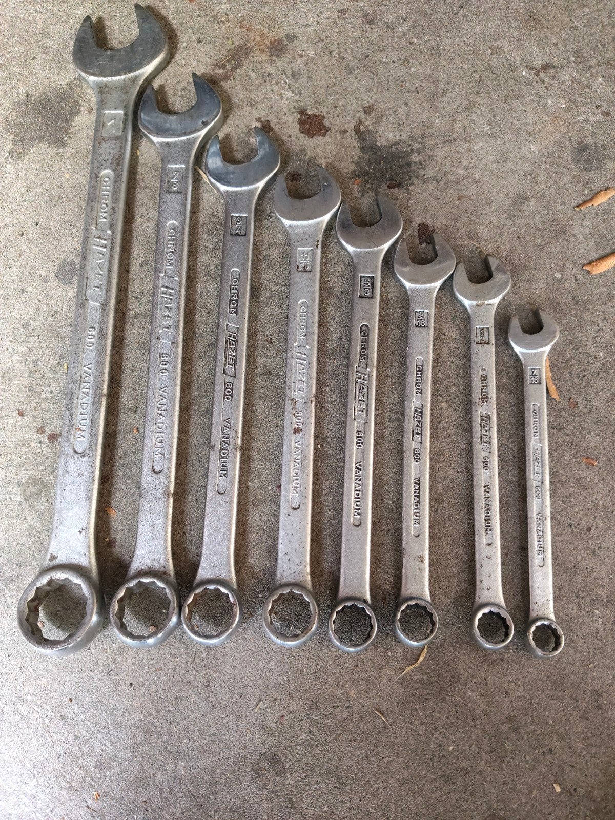 Set ring/steek sleutels van topkwaliteits merk Hazet, Ophalen