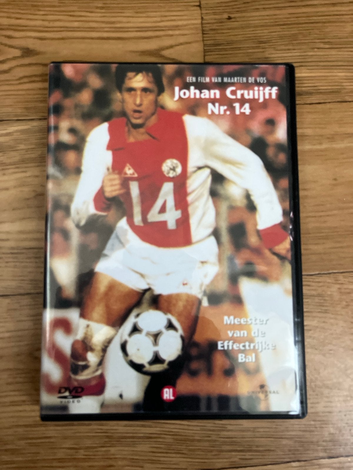 DVD Johan Cruijff Nr. 14: Meester van de Effectrijke Bal, Gebruikt, Alle leeftijden, Voetbal, Documentaire