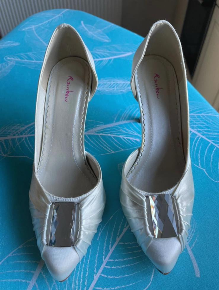 Rainbow Club Savannah bruidsschoenen | maat 37,5 |, Ophalen of Verzenden, Nieuw, Wit, Schoenen