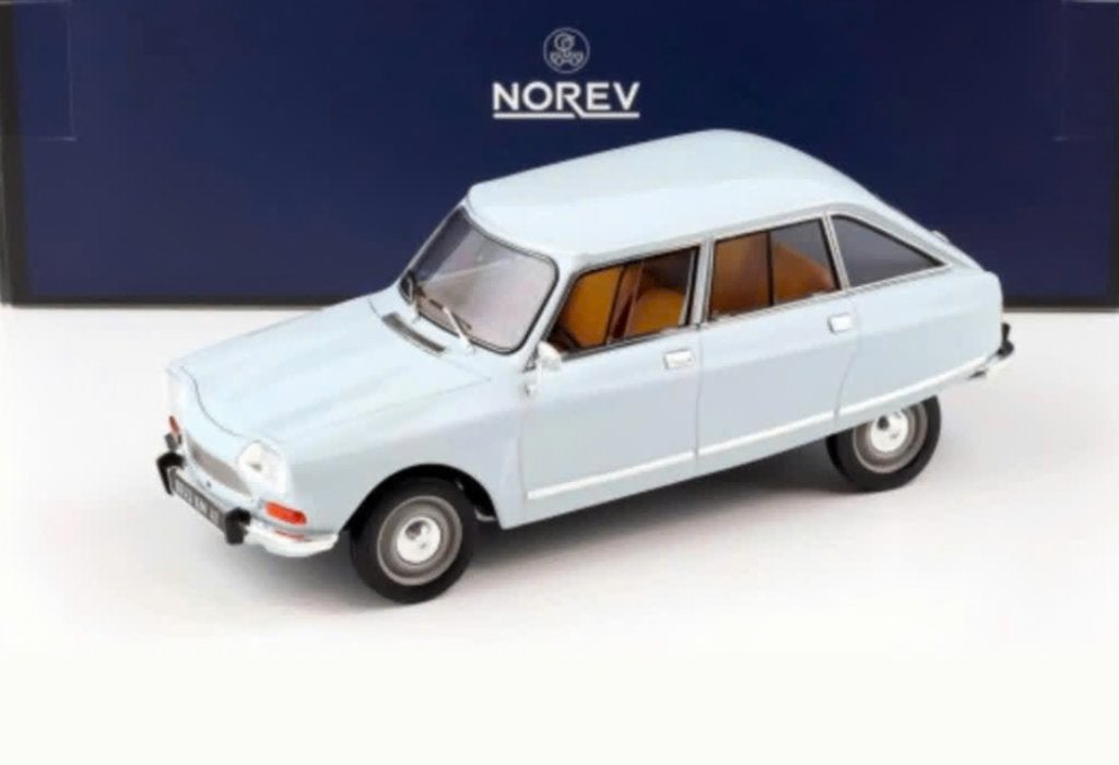 Citroen Ami 8 Club 1969 Thasos Blauw L.E. 1/18 NOREV 181669