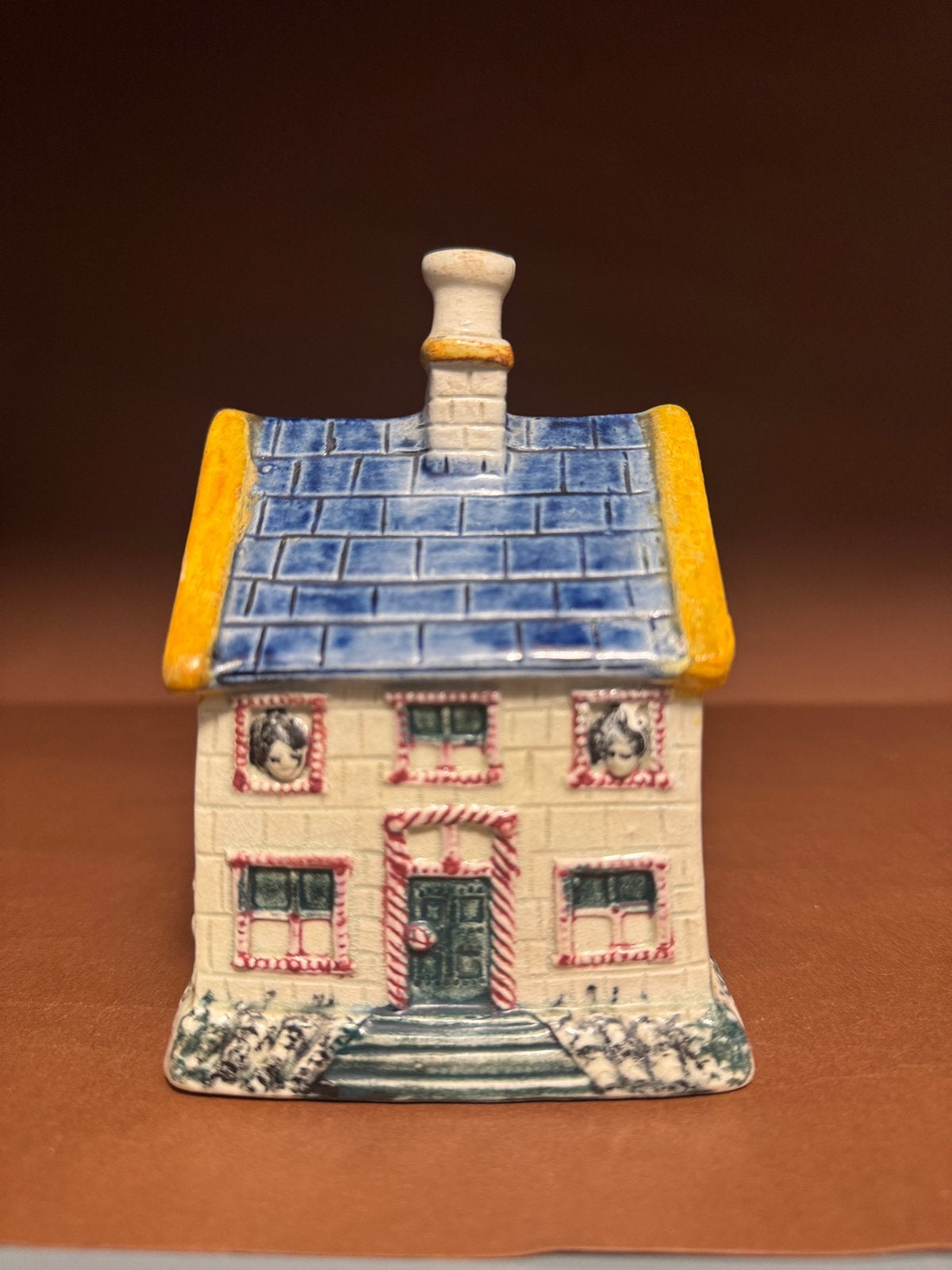 Antieke cottage spaarpot, Ophalen of Verzenden