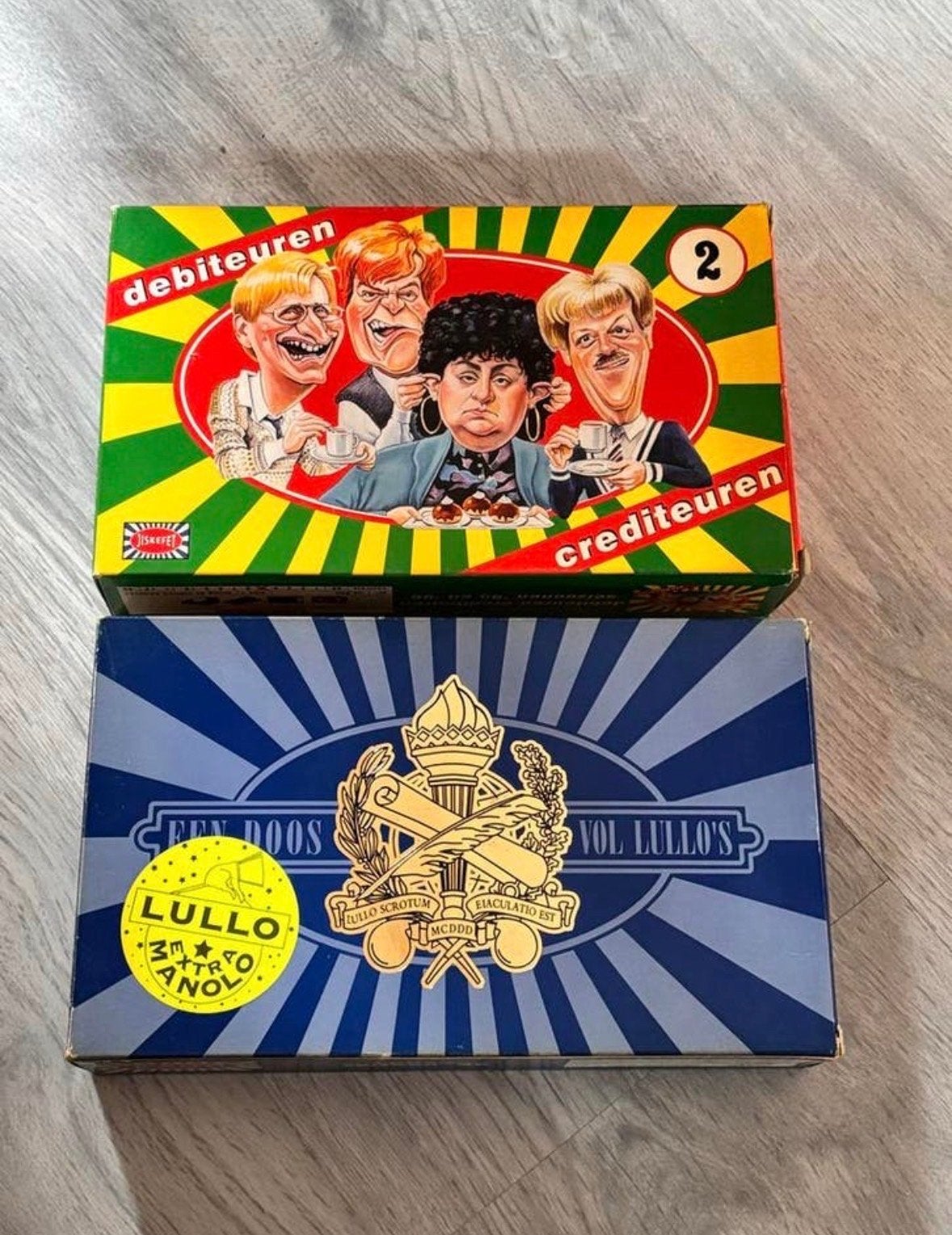 #2Jiskefet VHS Debiteuren Crediteuren & Een Doos Vol Lullo's, Ophalen of Verzenden, Gebruikt, Tv-serie of Tv-programma, VHS