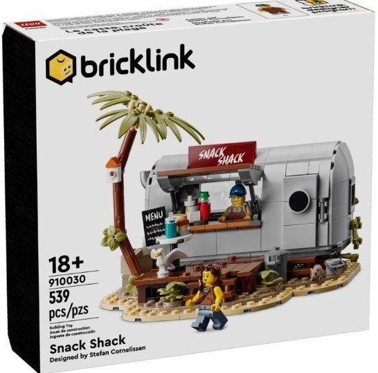 Lego 910030 bricklink Snack Shack Bricklink Nieuw!!, Nieuw, Ophalen of Verzenden, Complete set, Compleet