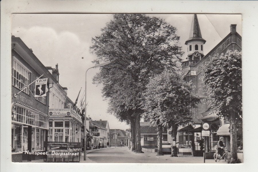 Nunspeet, Dorpsstraat, Ophalen of Verzenden, 1960 tot 1980, Gelopen, Gelderland