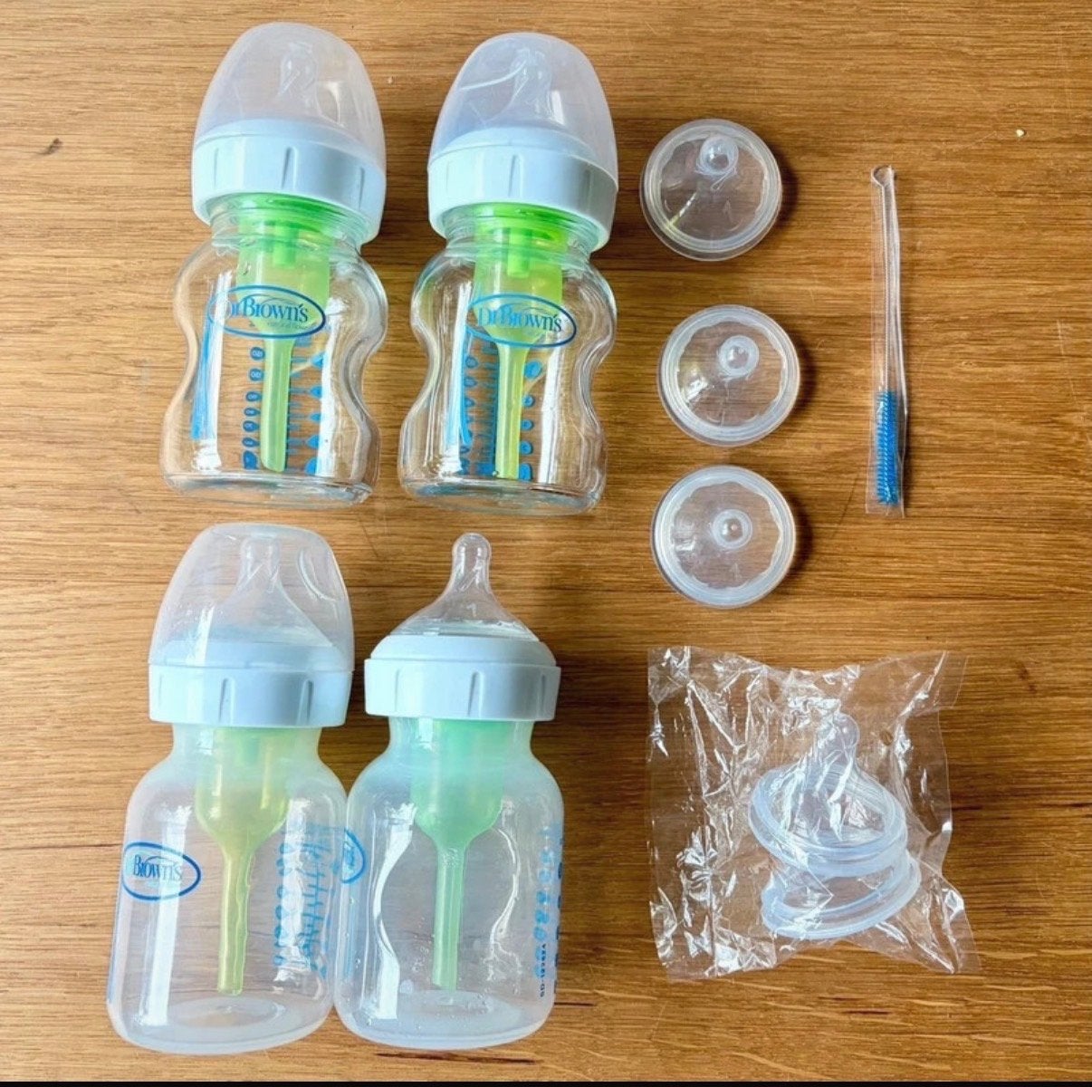 Dr. Brown's Babyflessen Set - Zo goed als nieuw, Ophalen of Verzenden, Zo goed als nieuw, Babyfles, Dr. Brown's