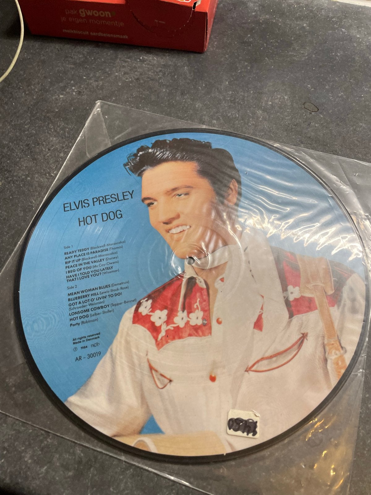 Elvis Presley - Hot Dog Picture Disc Vinyl, Ophalen, LP, Pop, Zo goed als nieuw