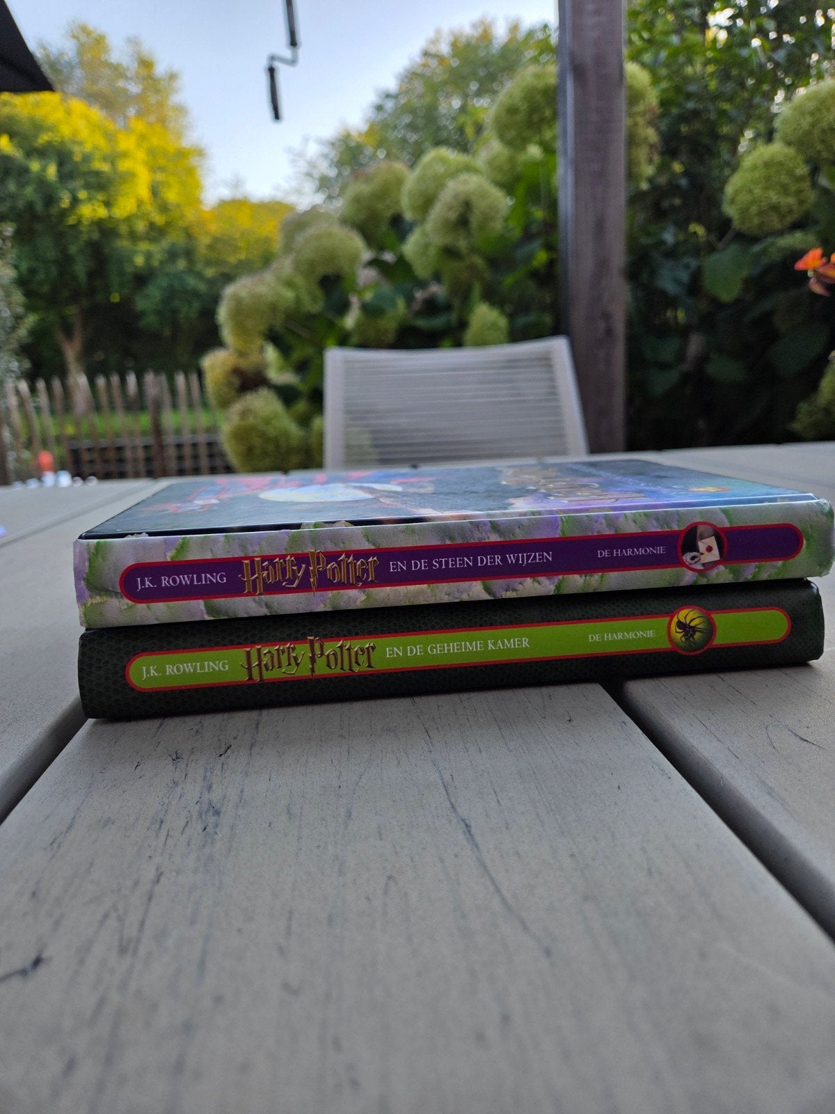 Harry potter deel 1 en 2 Nederlands, Boeken, Ophalen, Zo goed als nieuw, JK Rowling