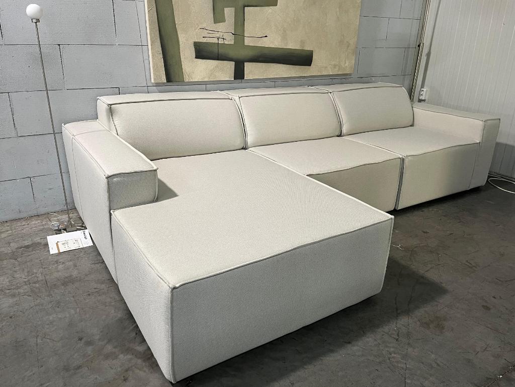 Micadoni Jodie Hoekbank Links Geweven Crème | Van €1669, nu, 250 tot 300 cm, Micadoni, Nieuw, Ophalen of Verzenden