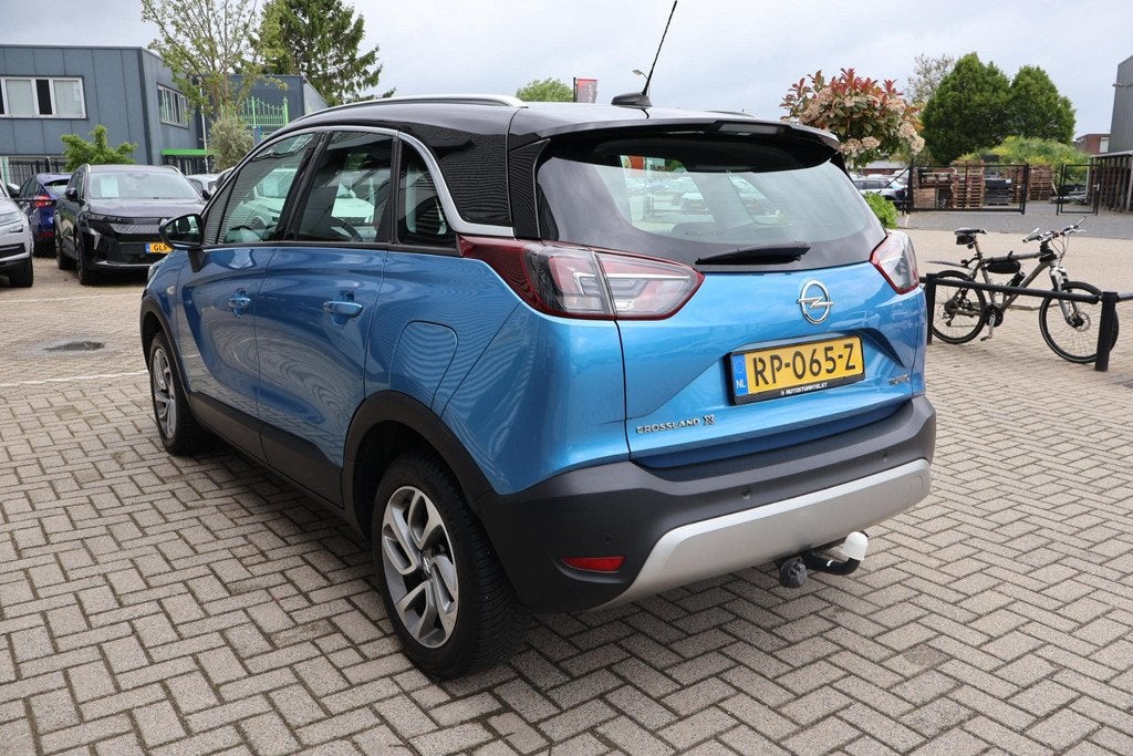 Opel Crossland X 1.2 Turbo Innovation NW Distributie | Volle, Auto's, Gebruikt, Euro 6, 1199 cc, Blauw