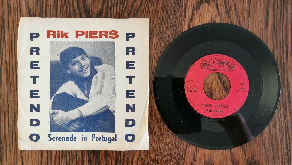 Single Rik Piers - Serenade in Portugal, Ophalen of Verzenden, Gebruikt, 12 inch, Levenslied of Smartlap