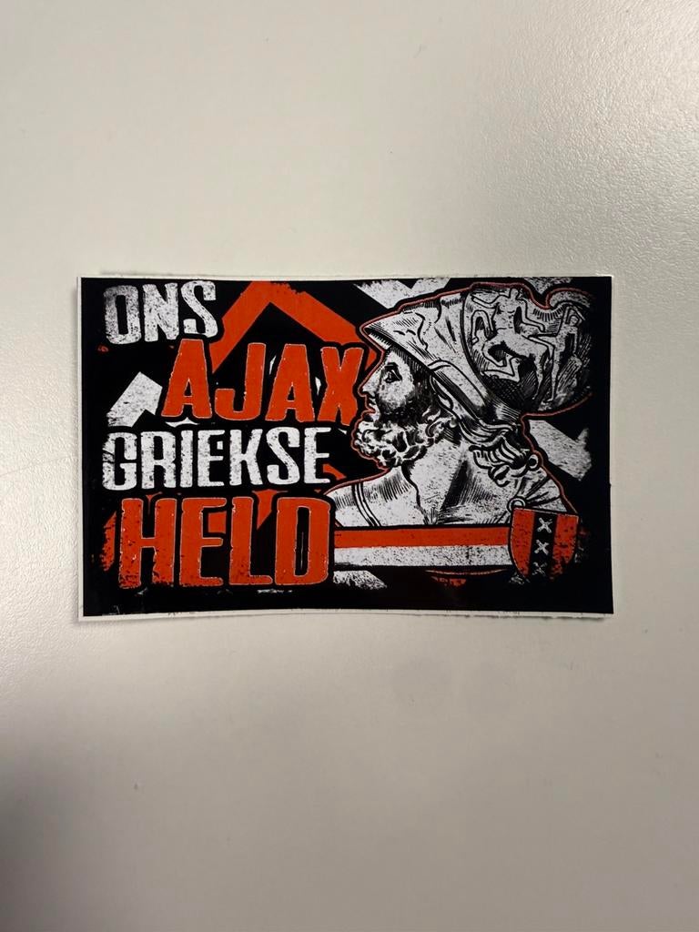 Ajax stickers, Verzenden, Nieuw, Meerdere stickers