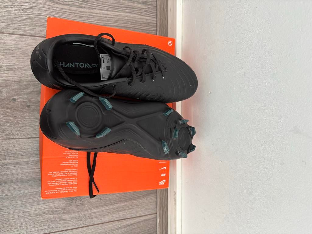 Nike Phantom GT II Academy FG/MG Voetbalschoenen Zwart, Ophalen of Verzenden, Nieuw, Schoenen