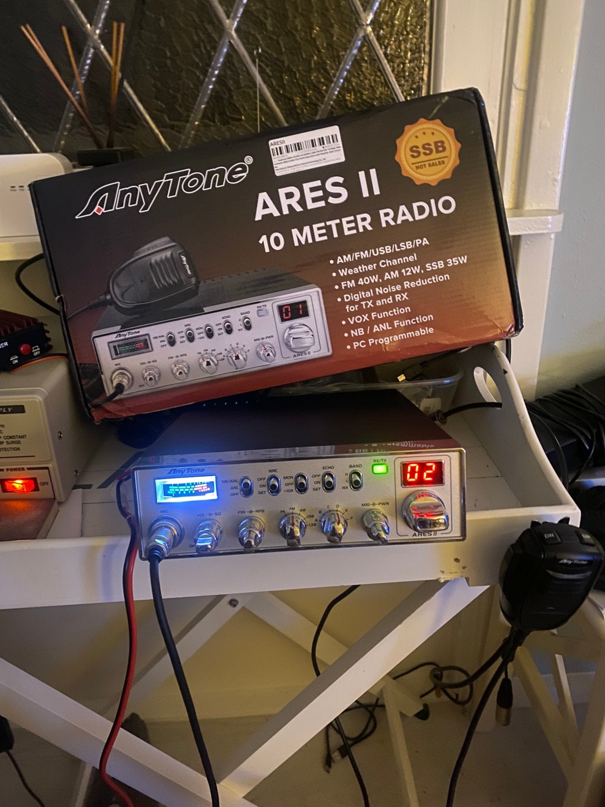 Te koop Anytone Ares 2 nieuw!, Ophalen of Verzenden, Zo goed als nieuw